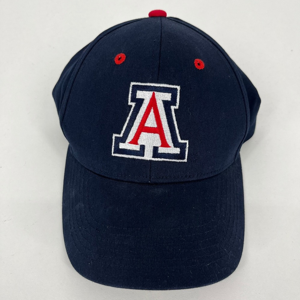 Arizona Wildcats NCAA Baseball Hat Navy Blue Adjustable Captivating Headgear